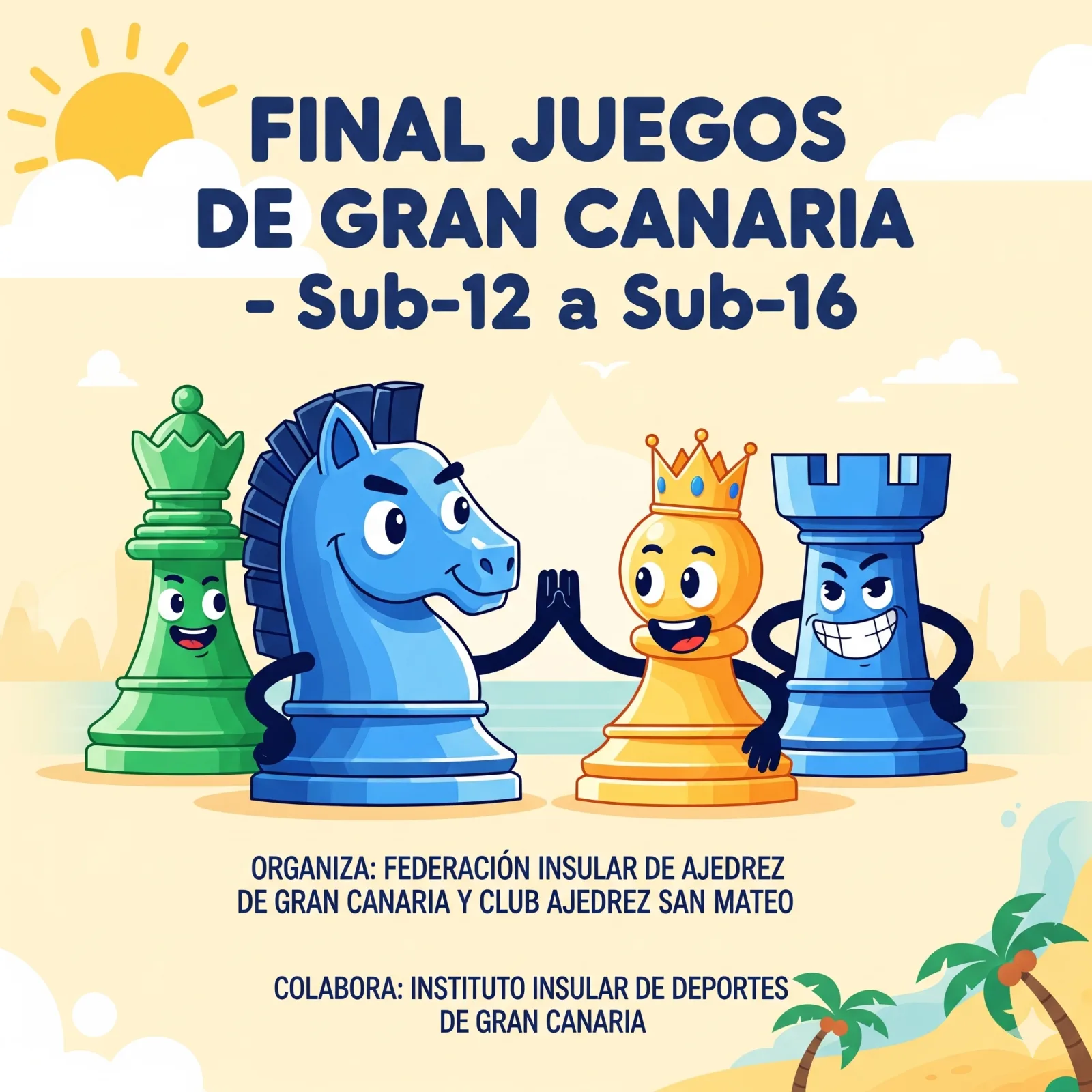 FINAL JUEGOS DE GRAN CANARIA - SUB-12 A SUB-16.CAMPEONATO OPEN Y FEMENINO.