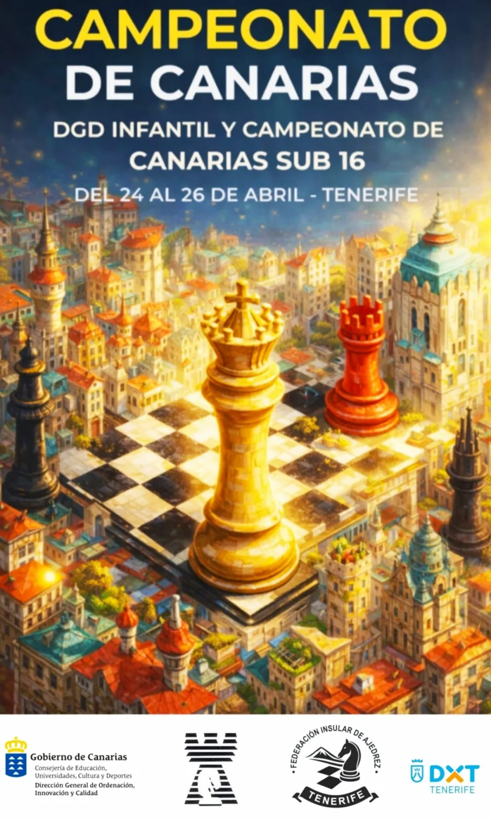 Campeonatos de Canarias 2026: Categorías Infantil y Sub-16