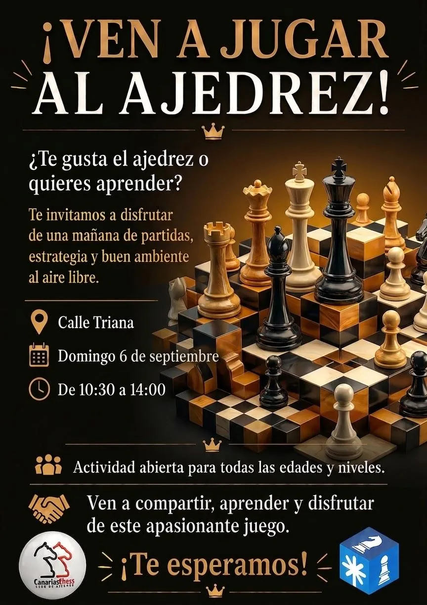 El ajedrez vuelve a Calle Triana
